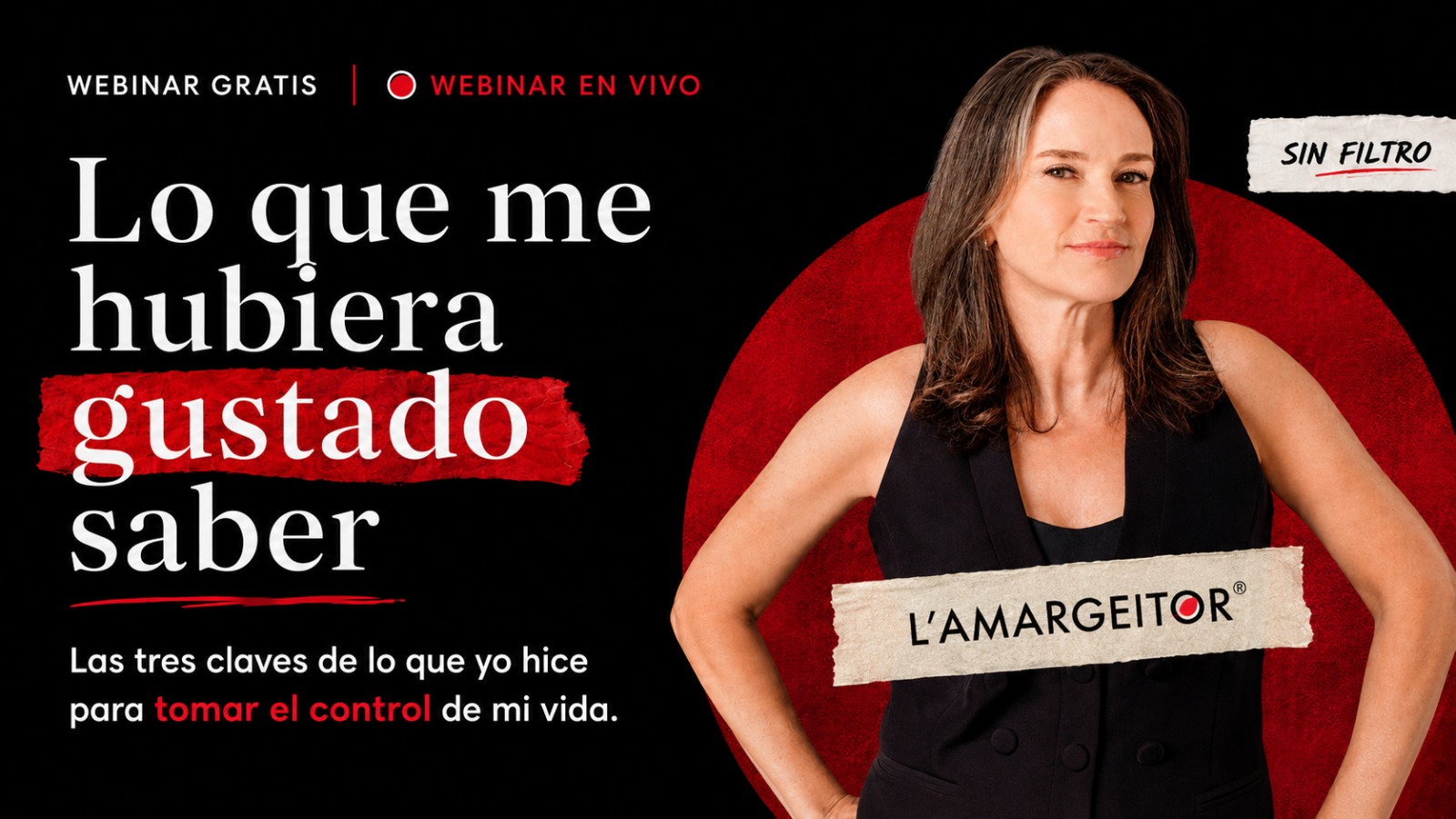 Lo que me hubiera gustado saber — Valeria Stupenengo, L'AMARGEITOR